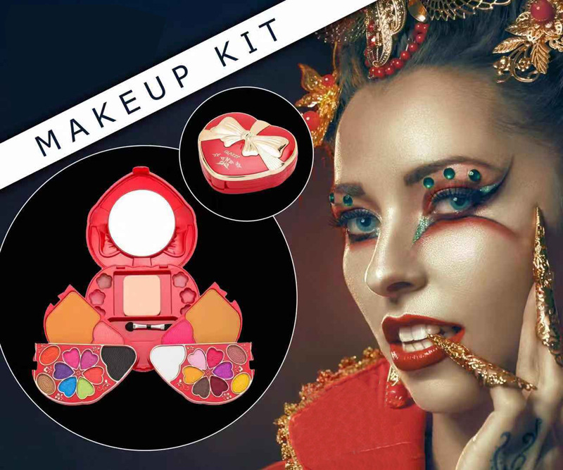 GLAZZI eyeshadow combination makeup kit pearled matte eyeshadow box beauty set wholesale GLAZZI eyeshadow combination makeup kit pearled matte eyeshadow box beauty set wholesale