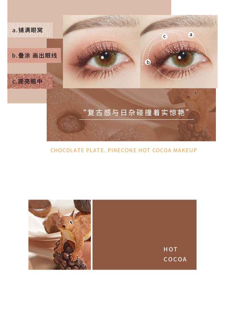 Kiss Beauty Eight-Color Fashion Tone Eye Shadow Plate Portable Small Kit Matte Shimmer Earth Color Niche Net Red Kiss Beauty Eight-Color Fashion Tone Eye Shadow Plate Portable Small Kit Matte Shimmer Earth Color Niche Net Red