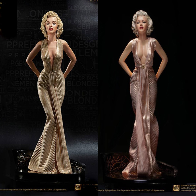 Anime Toy Garage Kit Beauty Marilyn Monroe 1/4 Statue Decoration