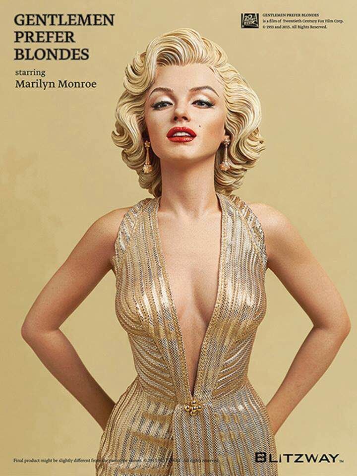 Anime Toy Garage Kit Beauty Marilyn Monroe 1/4 Statue Decoration Anime Toy Garage Kit Beauty Marilyn Monroe 1/4 Statue Decoration