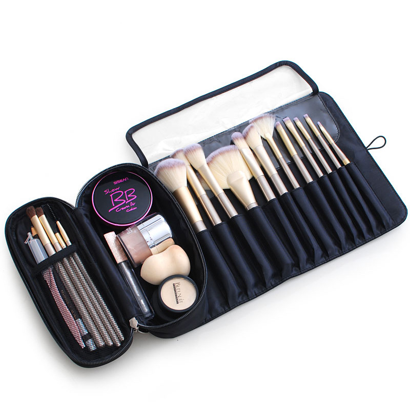 Cosmetic Bag Makeup Brush Bag Buggy Bag Multifunctional Folding Professional Beauty Makeup Kit