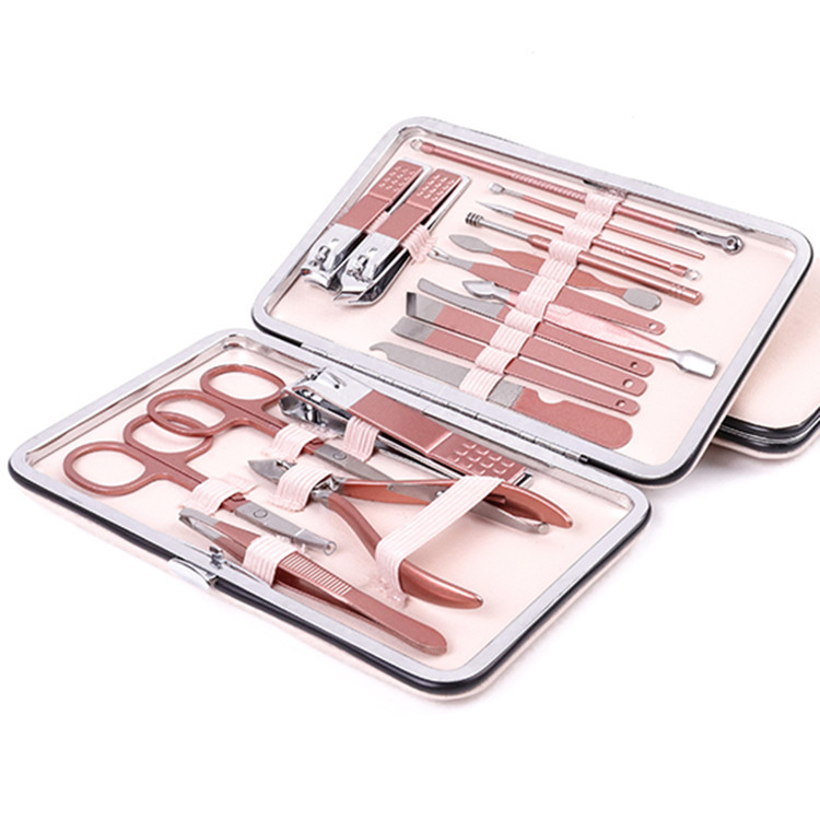 Zun Rudder Stainless Steel Nail Scissors Suit 7-Piece Set Pedicure Knife Beauty Pliers Nail Repair Manicure Gift Kit
