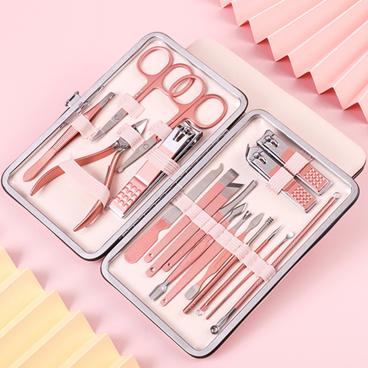 Zun Rudder Stainless Steel Nail Scissors Suit 7-Piece Set Pedicure Knife Beauty Pliers Nail Repair Manicure Gift Kit