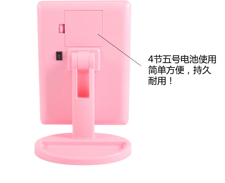 Touch Induction Led Light Desktop Storage Makeup Mirror 16/22 Lamp Makeup Mirror Desktop 360 Rotating Vanity Mirror Touch Induction Led Light Desktop Storage Makeup Mirror 16/22 Lamp Makeup Mirror Desktop 360 Rotating Vanity Mirror