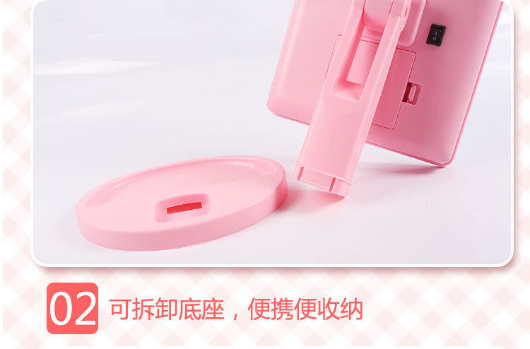 Touch Induction Led Light Desktop Storage Makeup Mirror 16/22 Lamp Makeup Mirror Desktop 360 Rotating Vanity Mirror Touch Induction Led Light Desktop Storage Makeup Mirror 16/22 Lamp Makeup Mirror Desktop 360 Rotating Vanity Mirror