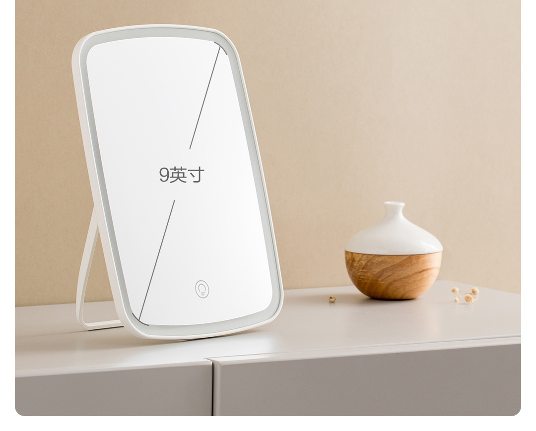 Makeup Mirror Led with Light Makeup Mirror Student Dormitory Desktop Desktop Portable Mirror Makeup Mirror Led with Light Makeup Mirror Student Dormitory Desktop Desktop Portable Mirror