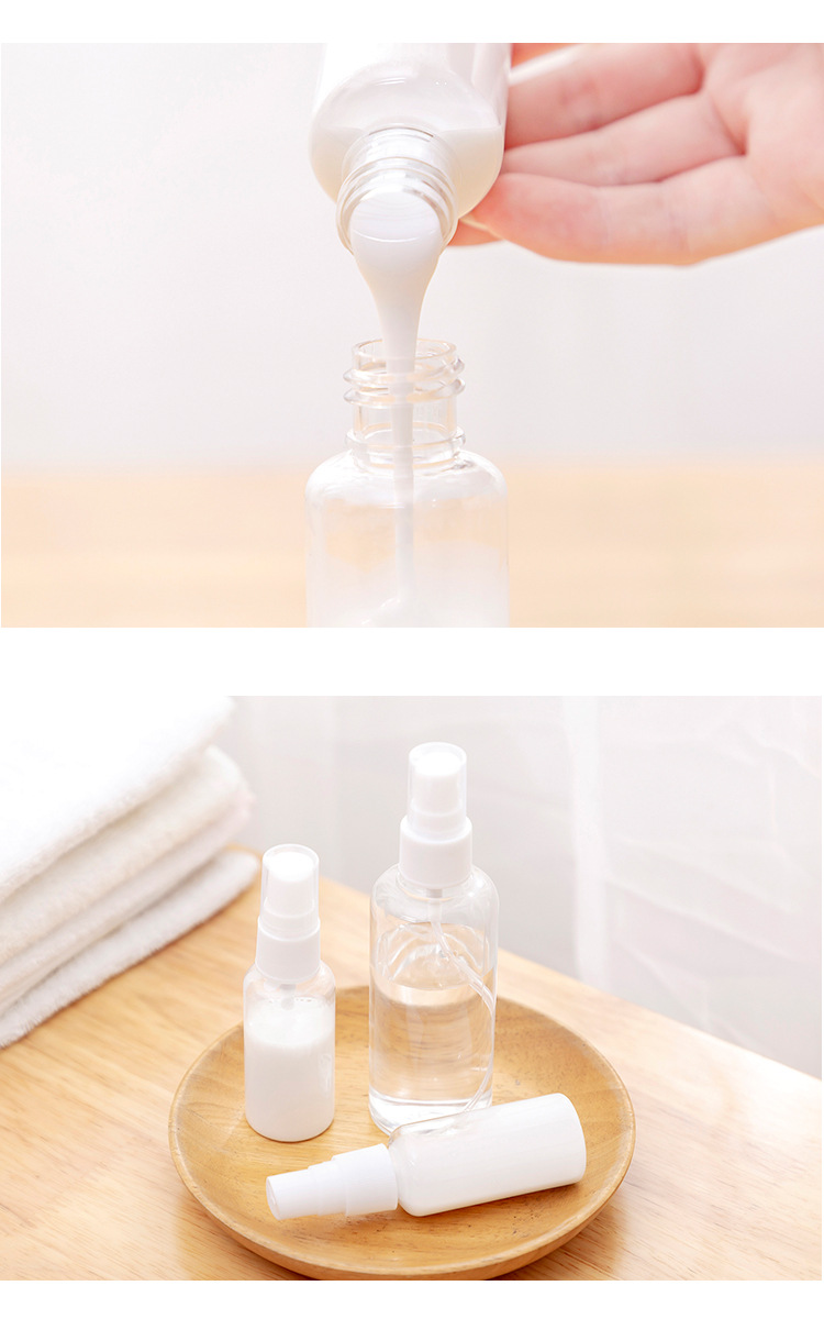 Spray Bottle Travel portable lotion Spray Bottle Fine Mist Spray bottle cosmetics separate bottle