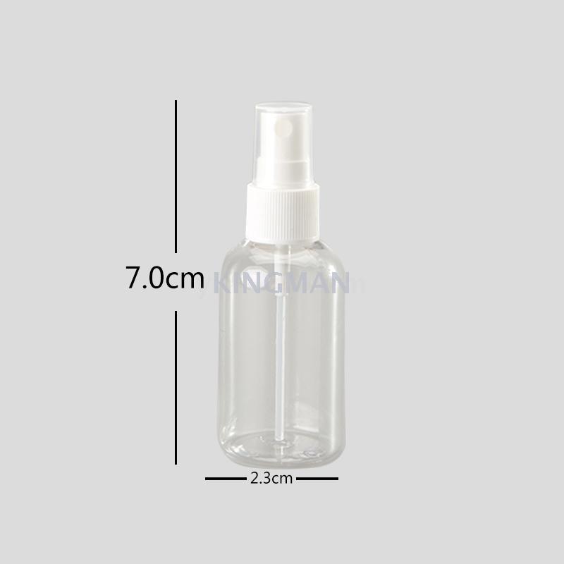 Spray bottle 20ml clear plastic bottle PET Spray bottle split bottle bottle