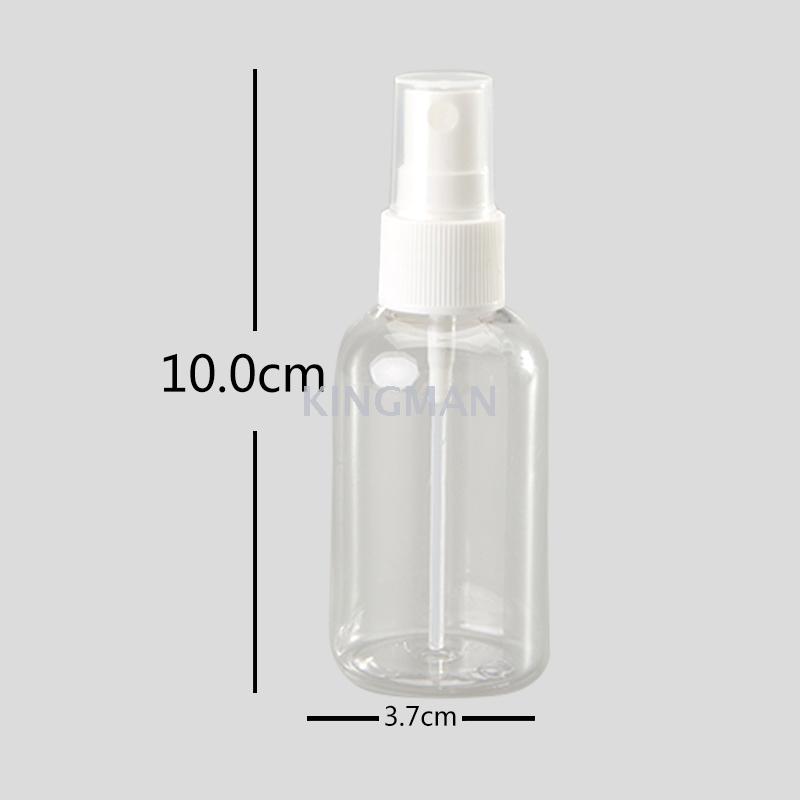 Spray bottle 50ml clear plastic bottle PET Spray bottle