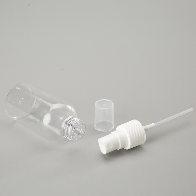Spray bottle 50ml clear plastic bottle PET Spray bottle