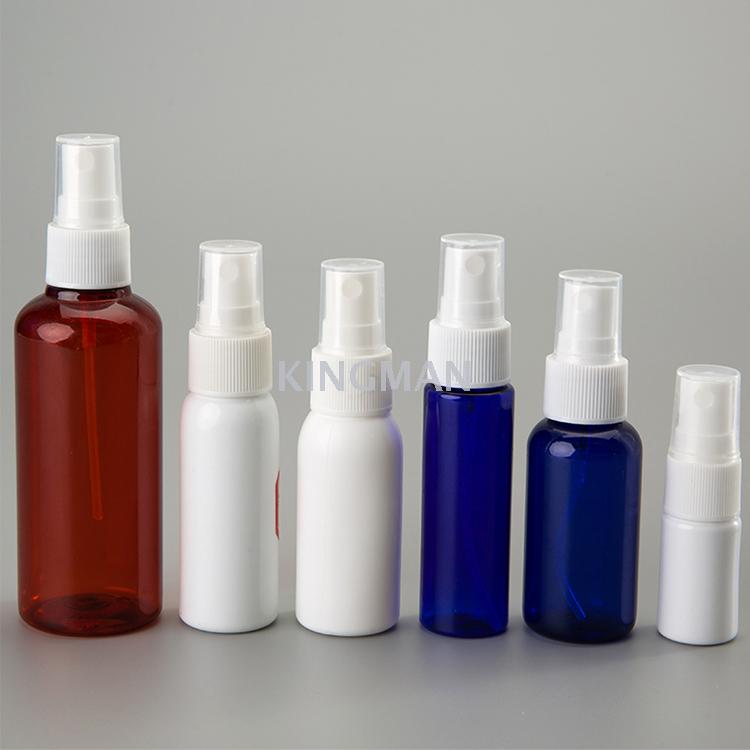 Spray bottle 50ml clear plastic bottle PET Spray bottle