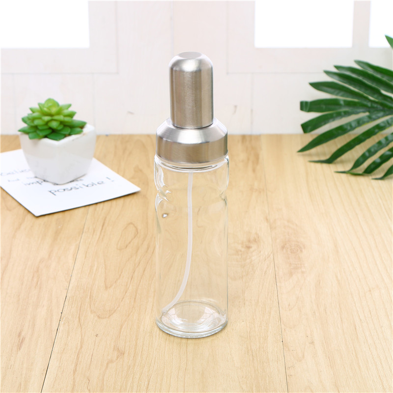 Transparent Glass Spray Bottle Storage Bottle Cosmetic Packaging Cosmetic Bottle Spray Pump