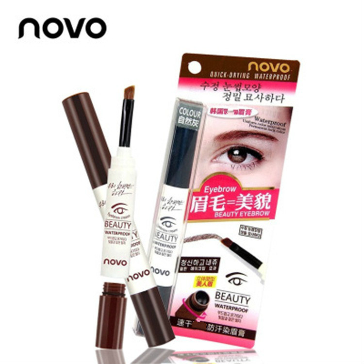 Cross-Border Makeup Novo Quick-Drying Eyebrow Cream Thrush Good Things Do Not Fade for a Long Time Eyebrow Powder 5068