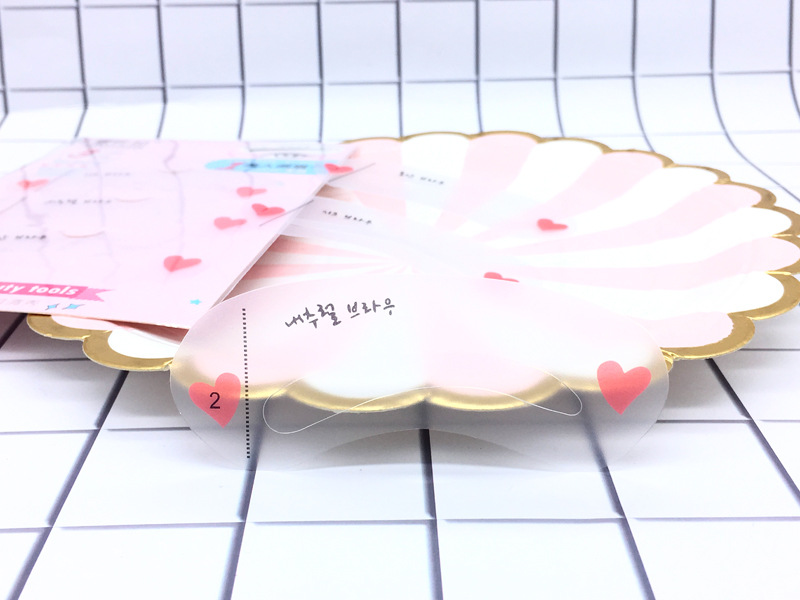 Tok Live Stream South Korea Eyebrow Stencil Thrush Piece Artifact Decoration Eyebrow Stencil Word Eyebrow Stencil Whole