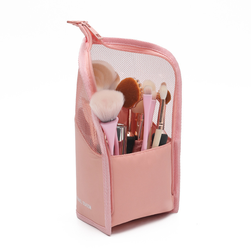 Factory Direct Supply Multifunctional Portable Thrush Bag Cosmetics Buggy Bag Visual Hand Holding Multi Functional Bag