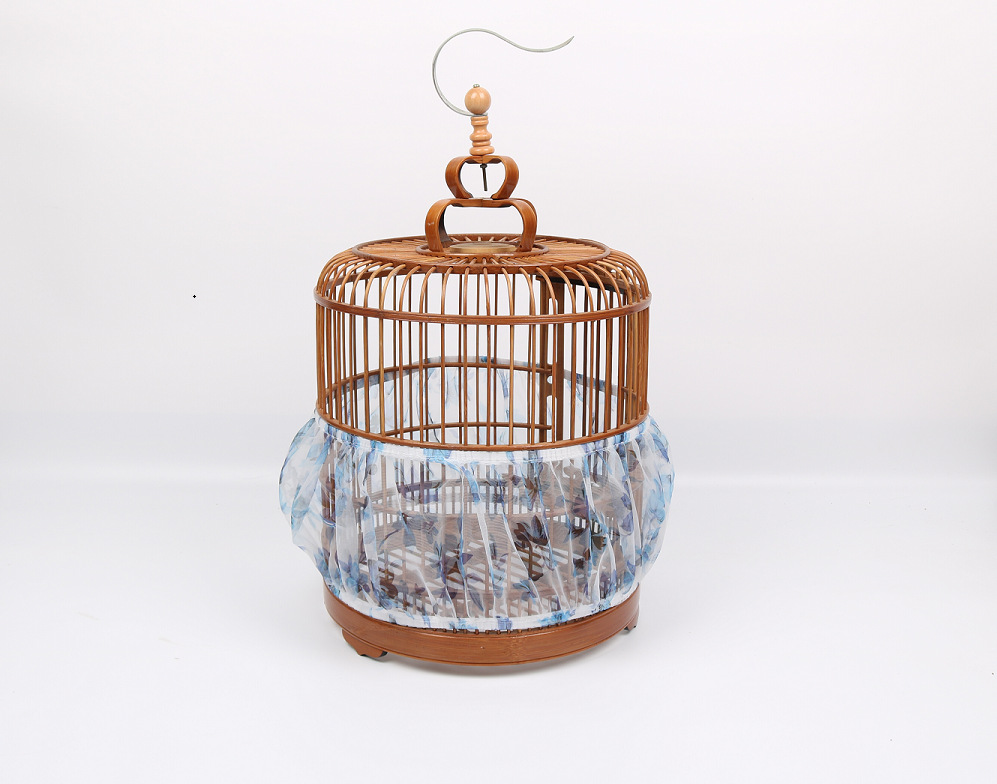Mesh Bird Cover Dust-Proof Bird Cage Accessories Thrush Starling Yarn Cover Large, Medium and Small