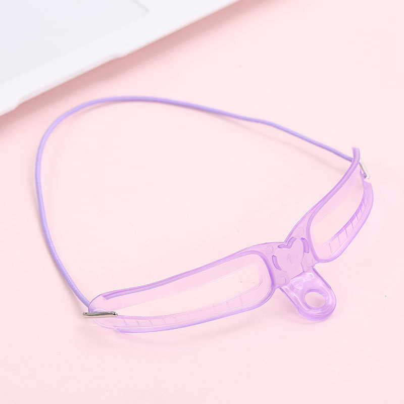 HeadWearing Thrush Device for Women Eyebrow Stencil Complete Set for Beginners 8 Models Brow Style Thrush Auxiliary 4150