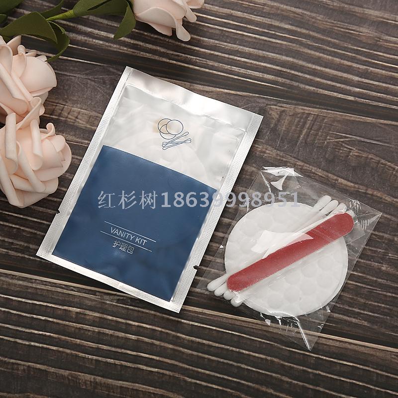 Hotel Hotel Disposable Toiletry Set Toothbrush Comb Aluminum Film Three-Side Seal Currency Custom Logo
