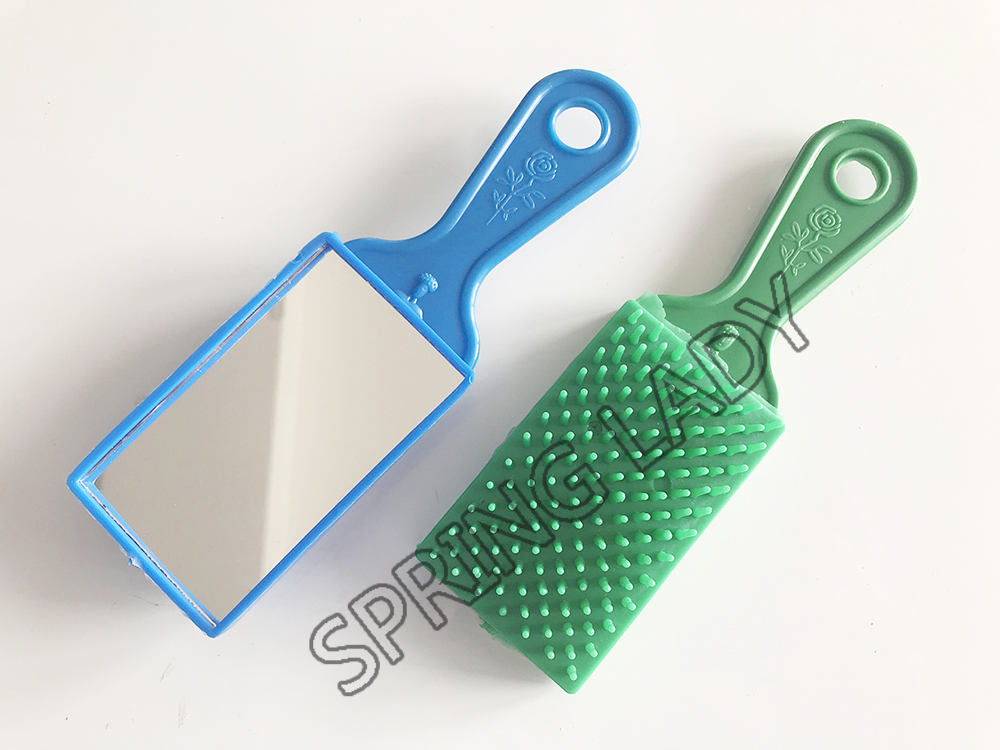 Wholesale New Outlet 813S Comb with Mirror Dual-Purpose Comb Spring Lady