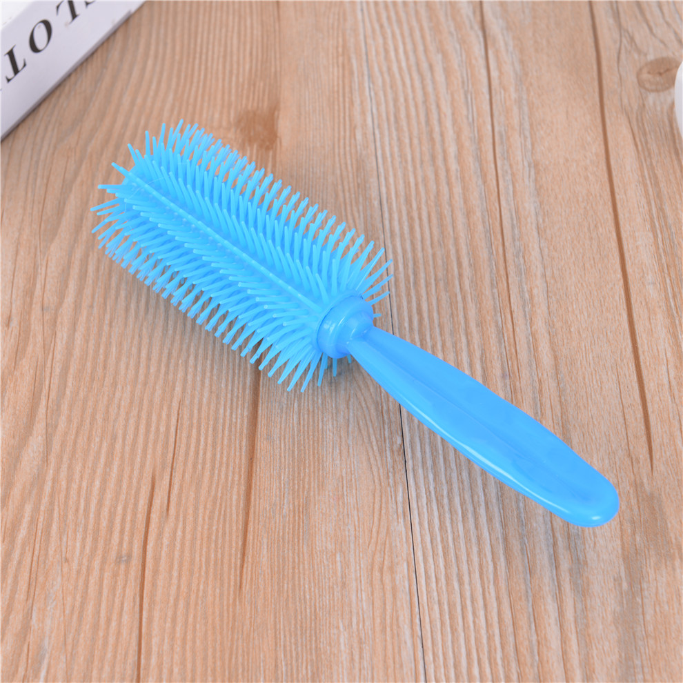 Color Hair Curling Comb Portable Waves Roll Large Roll Comb Female Anti-Static Massage Hair Care Comb Makeup Comb