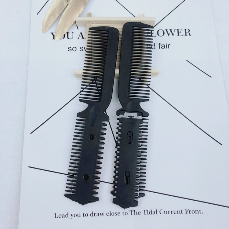 Loose double side haircutter with blade household thinner to make a thin comb Bangs haircutter to comb for pets