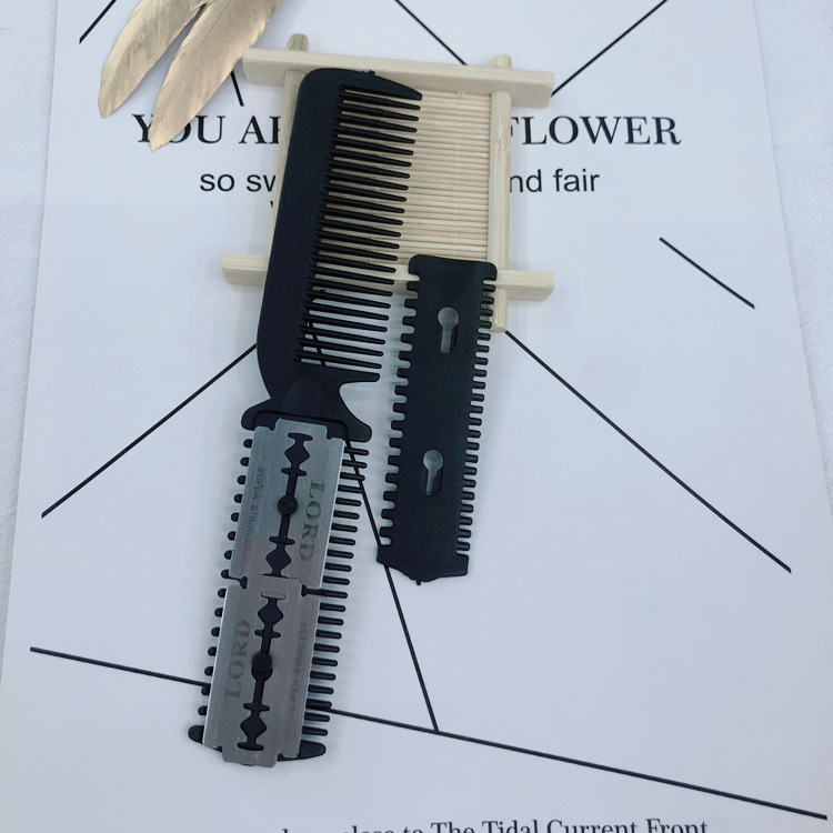 Loose double side haircutter with blade household thinner to make a thin comb Bangs haircutter to comb for pets