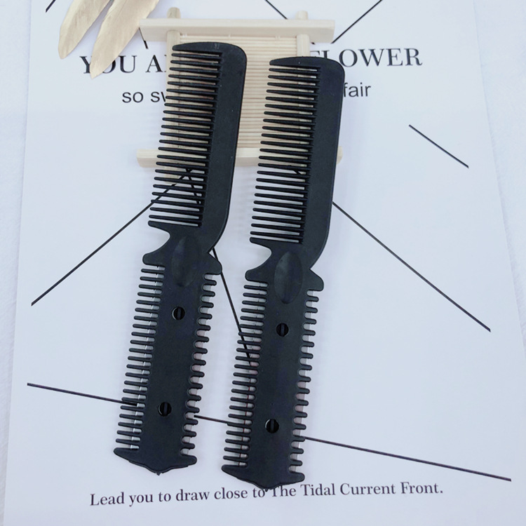 Loose double side haircutter with blade household thinner to make a thin comb Bangs haircutter to comb for pets