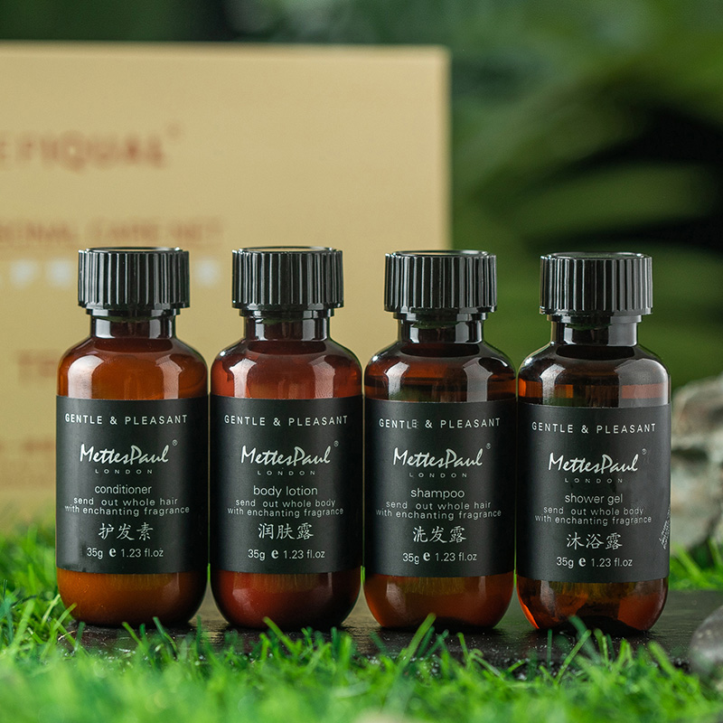 35ml Liquid Shampoo Bath Lotion Hair Conditioner Lotion Hotel Disposable Products in Stock Bath