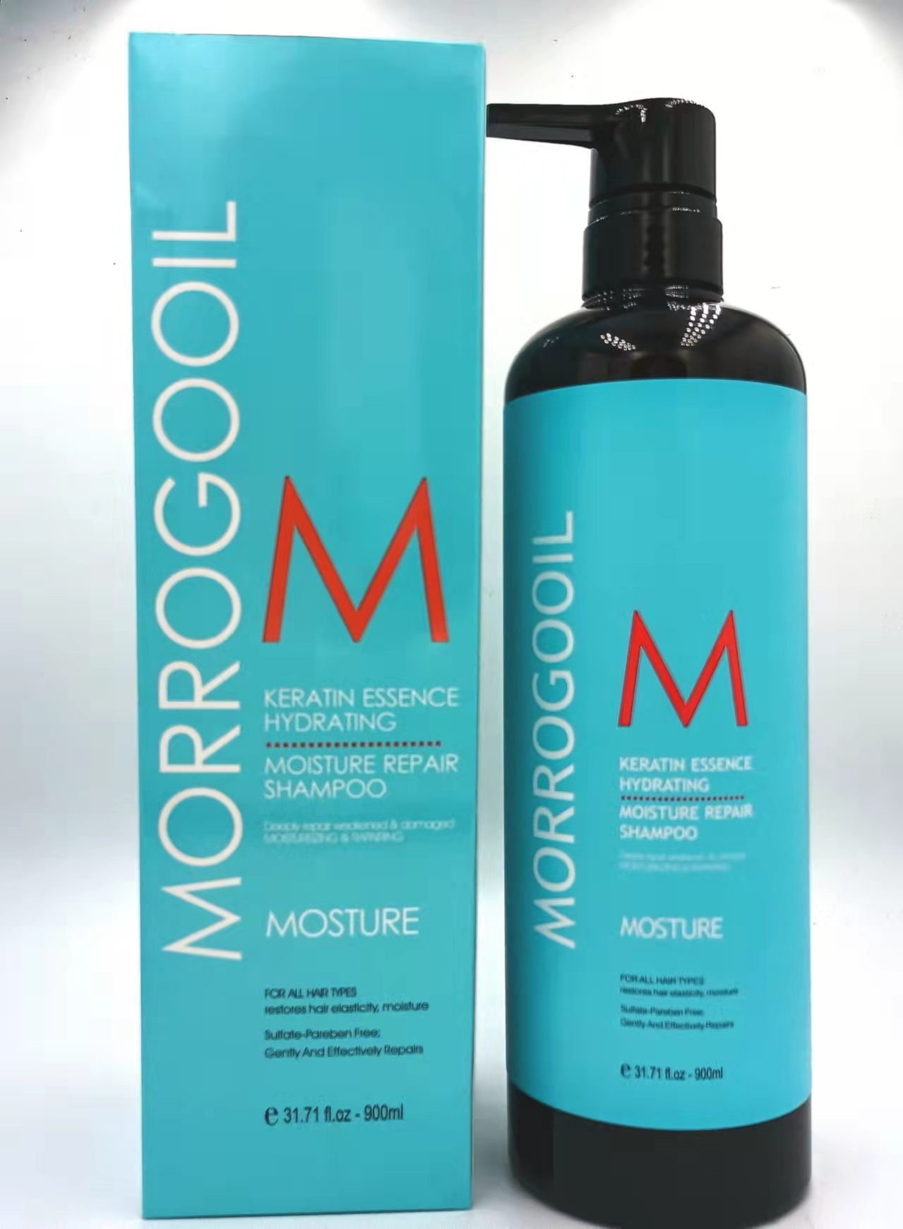 Lana MOULUOGEY OIL M Hair  Shampoo Soften hair, remove dandruff, relieve itching and glow 900ml