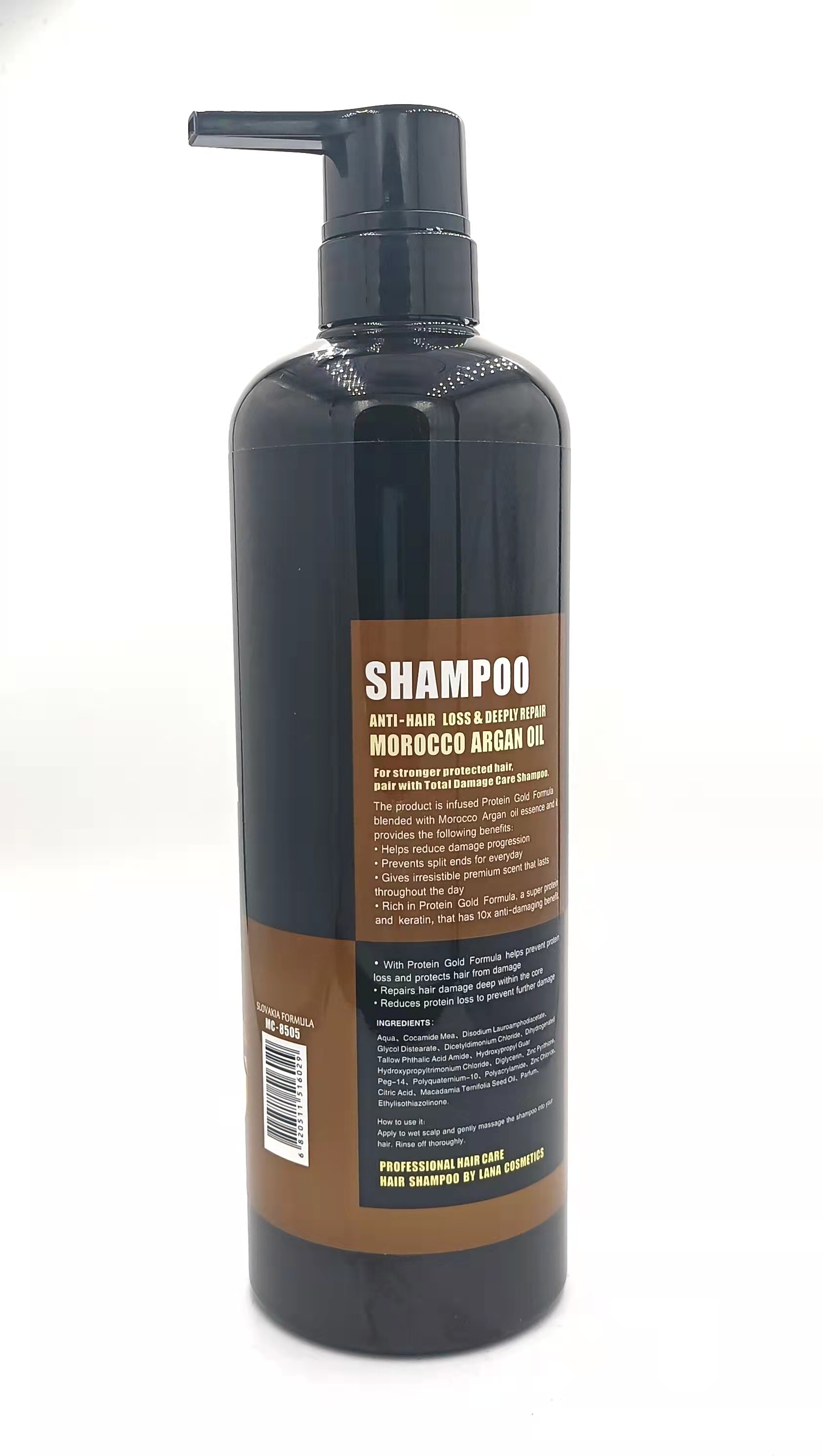 Lana MIRACLE RESCUE ARGON OIL Hair Shampoo Soften hair, remove dandruff, relieve itching and glow 900ml Lana MIRACLE RESCUE ARGON OIL Hair Shampoo Soften hair, remove dandruff, relieve itching and glow 900ml