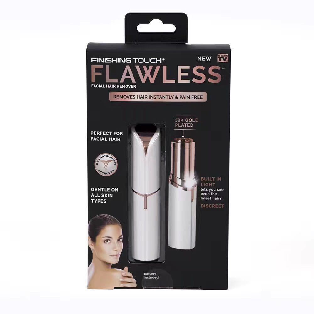 Women's electric hair shaving dyeing hair remover gold plated hair remover mini flawless