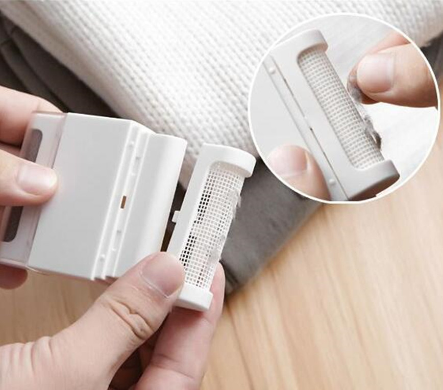 Dual Head Dual-Use Portable Manual Mini Sweater Hair Ball Trimmer Clothes Pants Hair Remover