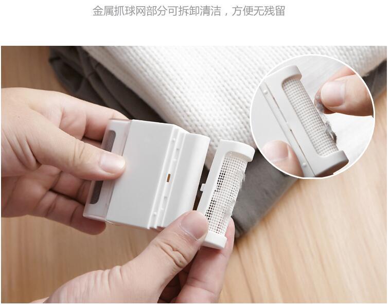 Dual Head Dual-Use Portable Manual Mini Sweater Hair Ball Trimmer Clothes Pants Hair Remover