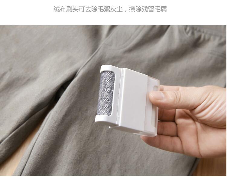 Dual Head Dual-Use Portable Manual Mini Sweater Hair Ball Trimmer Clothes Pants Hair Remover