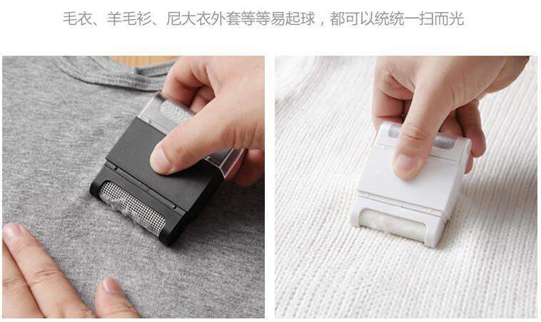 Dual Head Dual-Use Portable Manual Mini Sweater Hair Ball Trimmer Clothes Pants Hair Remover