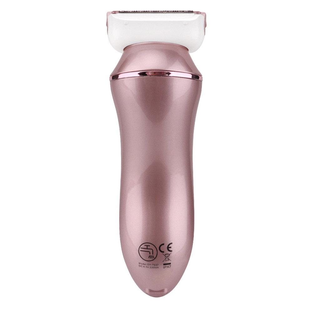 Foreign Trade Supply Fully Washable Women&#039;s Shaver Rechargeable Electric Shaving Hair Remover Shinon7637