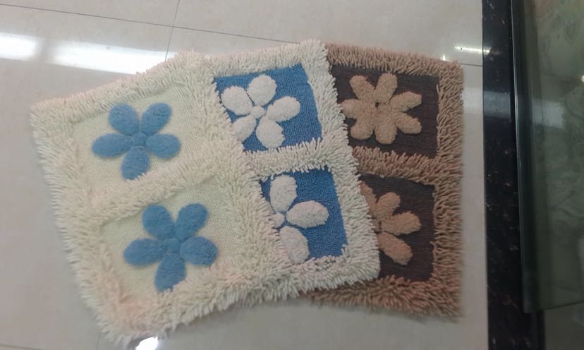 Cotton Chenille Seven-Petal Flower Absorbent Pads 40/60