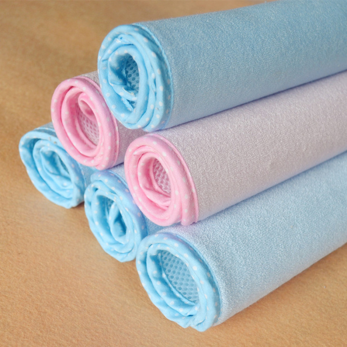 Bamboo fiber nursing pads Infant bed pad Cotton baby's supplies
