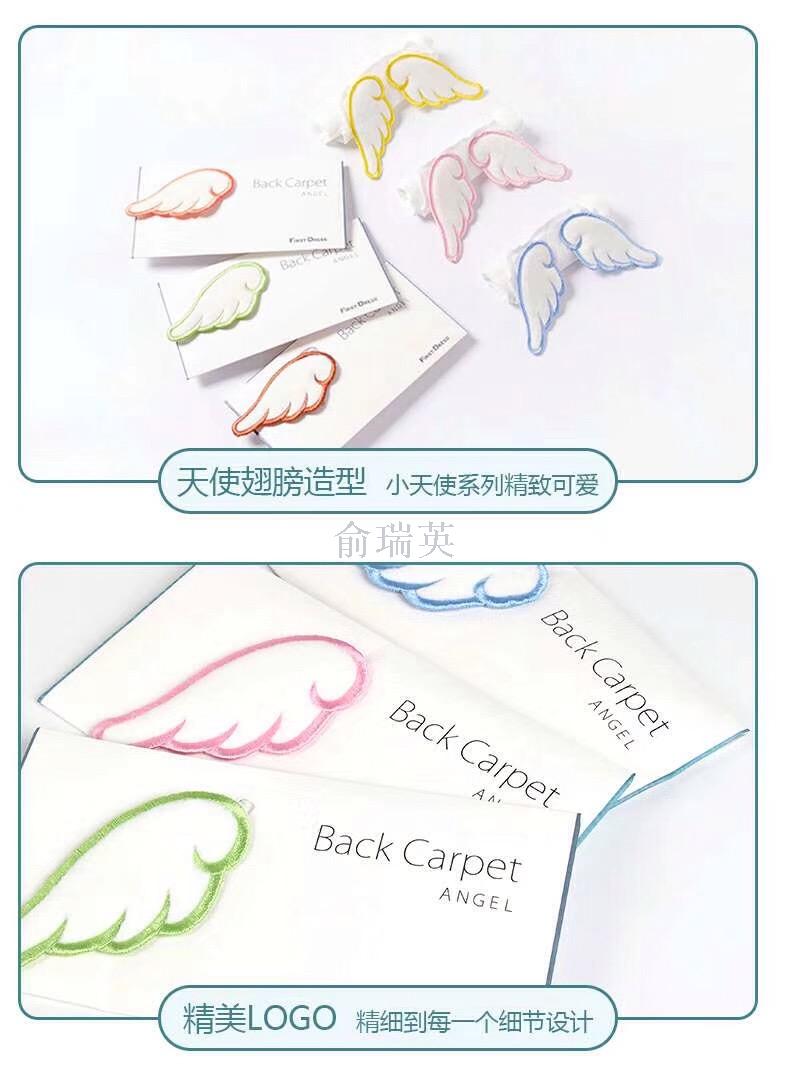Baby sweattowel cotton 4 - layer gauze angel shaped baby pads for baby pads