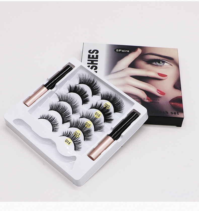 Pairs Magnetic Liquid Eyeliner False Eyelashes Suit Natural 3D Liquid Eyeliner GlueFree Magnet Magnetic False Eyelashes Pairs Magnetic Liquid Eyeliner False Eyelashes Suit Natural 3D Liquid Eyeliner GlueFree Magnet Magnetic False Eyelashes