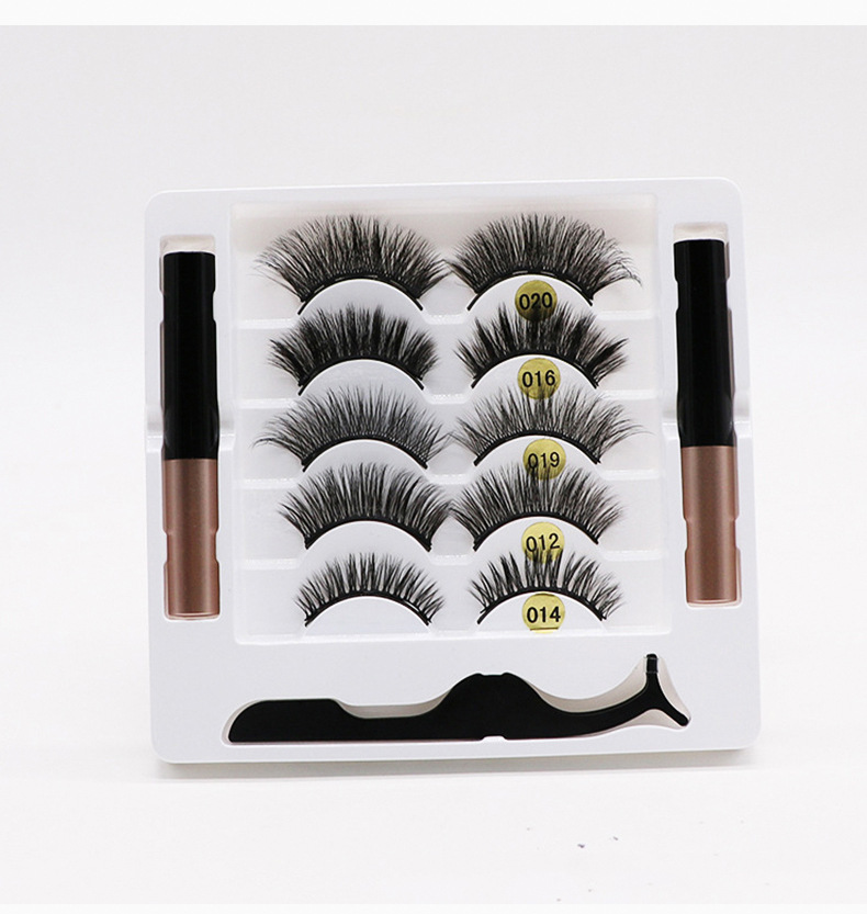 Pairs Magnetic Liquid Eyeliner False Eyelashes Suit Natural 3D Liquid Eyeliner GlueFree Magnet Magnetic False Eyelashes Pairs Magnetic Liquid Eyeliner False Eyelashes Suit Natural 3D Liquid Eyeliner GlueFree Magnet Magnetic False Eyelashes