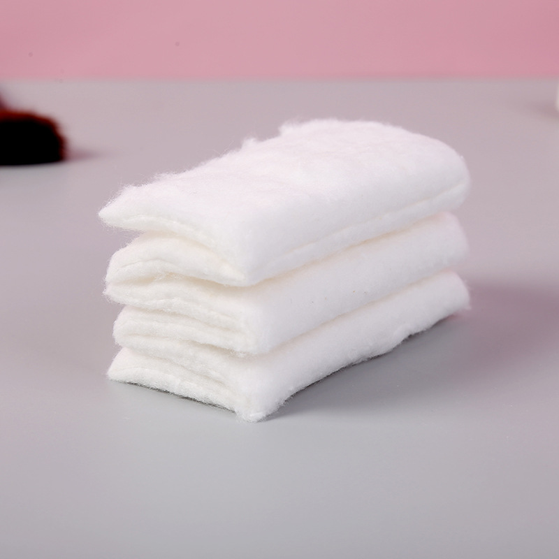 Factory Wholesale Facial Wipe Thickened 75G Folding Degreasing Cotton Portable Disposable Non-Woven Fabric Cotton Pads