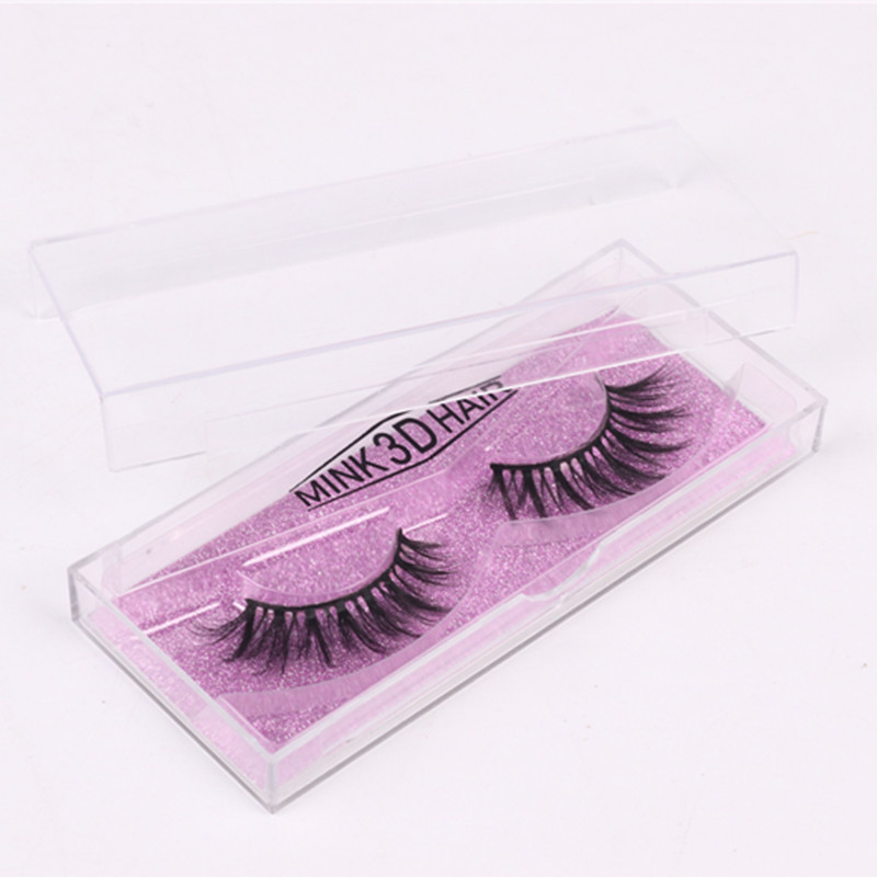 New 3D False Eyelashes Eyelashes Mink Cross-Border Eyelash Qingdao Factory Wholesale Custom Eyelashes