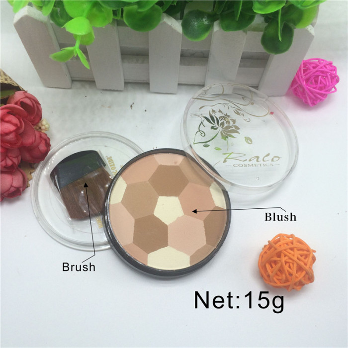 Factory direct Raco repair Yan Long multicolor Blusher / with a brush and a mirror Factory direct Raco repair Yan Long multicolor Blusher / with a brush and a mirror