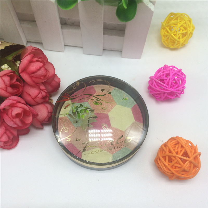 Factory direct Raco repair Yan Long multicolor Blusher / with a brush and a mirror