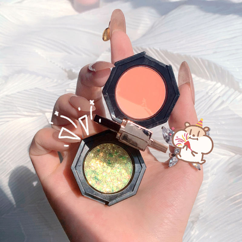 Xixi Blusher + Eye Shadow Sequins Gentle Cream Apricot Clothing Stickers Show off Look Warm Almond Pink Cute Xixi Blusher + Eye Shadow Sequins Gentle Cream Apricot Clothing Stickers Show off Look Warm Almond Pink Cute