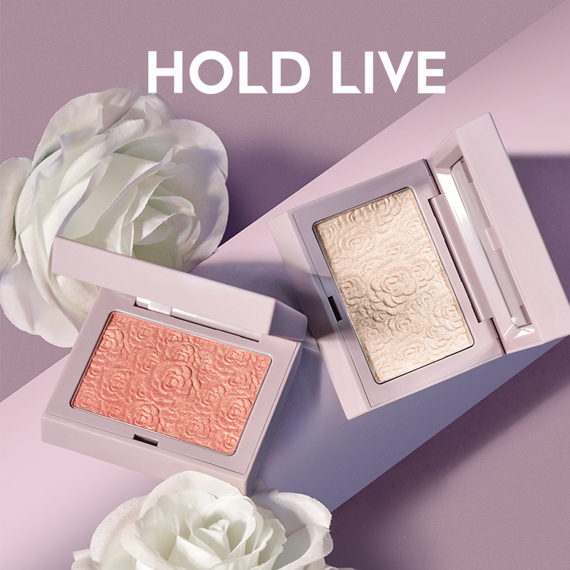 Hold Live Love Dream Highlight Repair Blusher Plate Three-Dimensional Fairy Powder Brightening Glitter Ginger Highlight