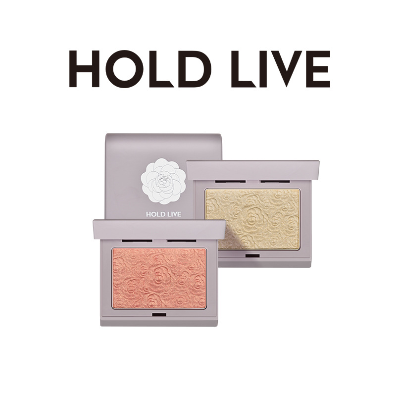 Hold Live Love Dream Highlight Repair Blusher Plate Three-Dimensional Fairy Powder Brightening Glitter Ginger Highlight