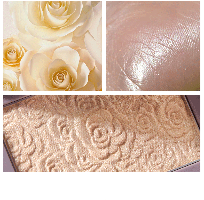 Hold Live Love Dream Highlight Repair Blusher Plate Three-Dimensional Fairy Powder Brightening Glitter Ginger Highlight