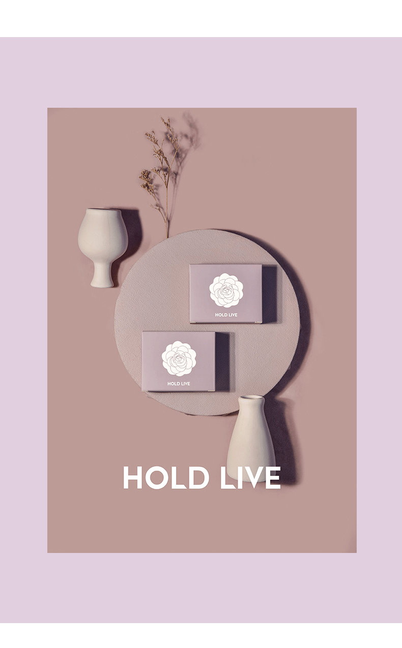 Hold Live Love Dream Highlight Repair Blusher Plate Three-Dimensional Fairy Powder Brightening Glitter Ginger Highlight